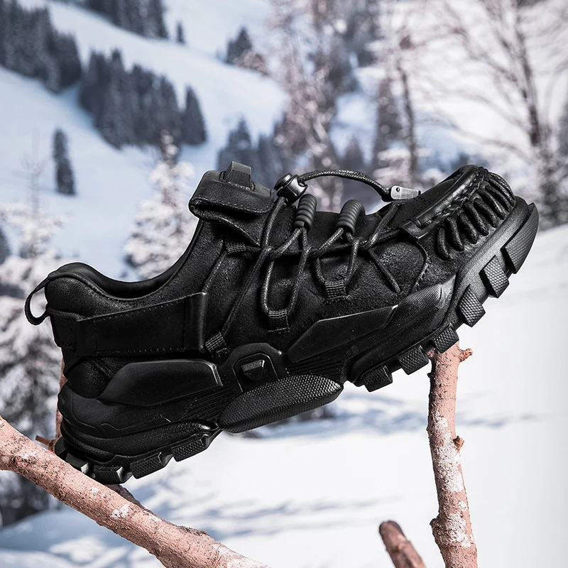 Fashion Men's Chunky Sneakers  - Sewing Latex recension och pris
