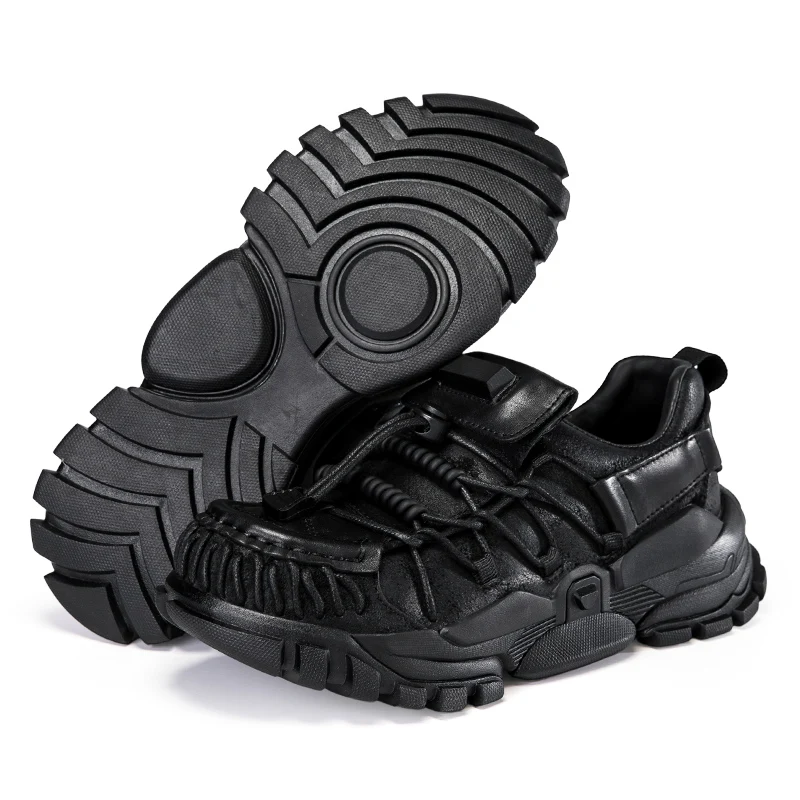 Fashion Men's Chunky Sneakers  - Sewing Latex recension och pris