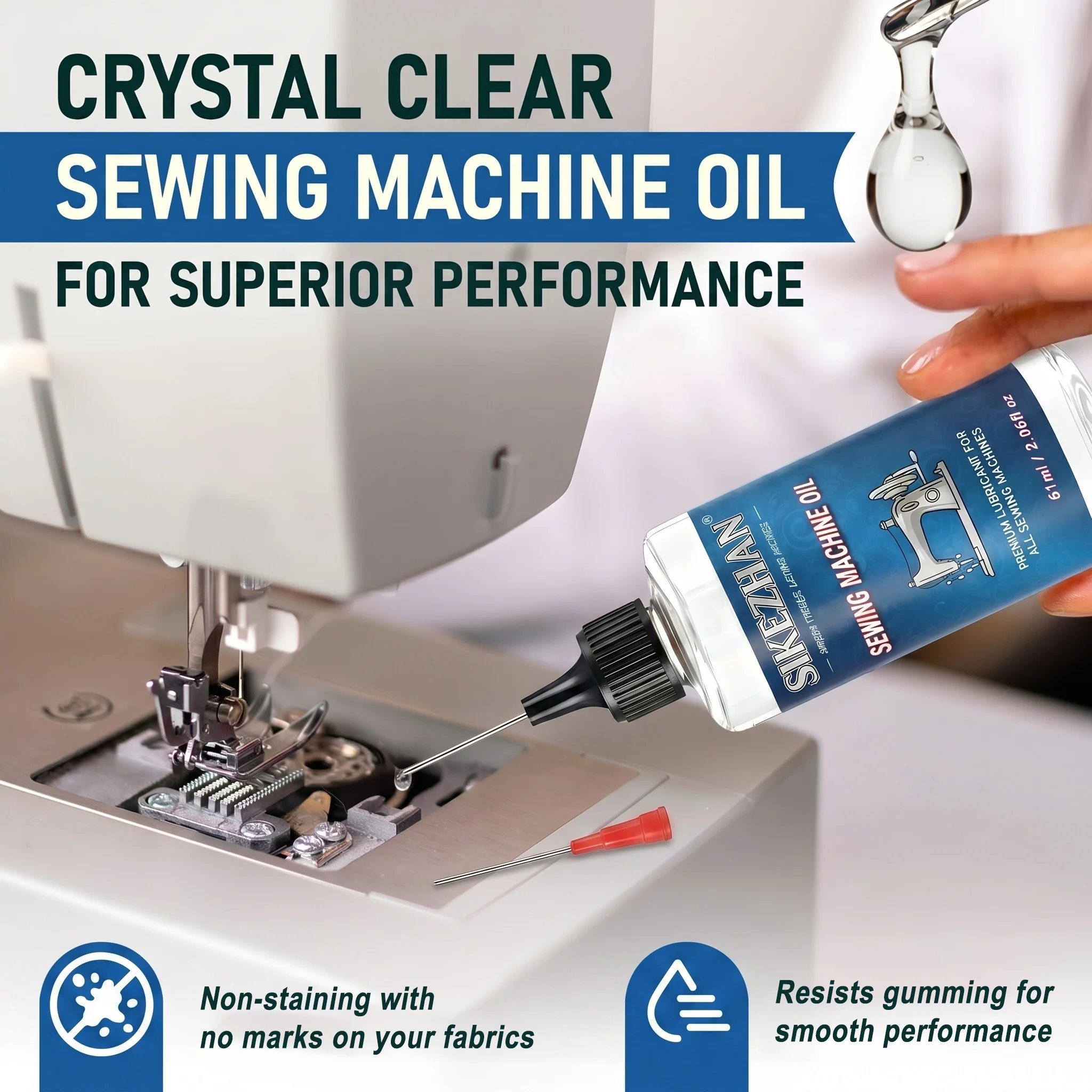 Universal Sewing Machine Oil P - Textile Sewing Machine recension och pris