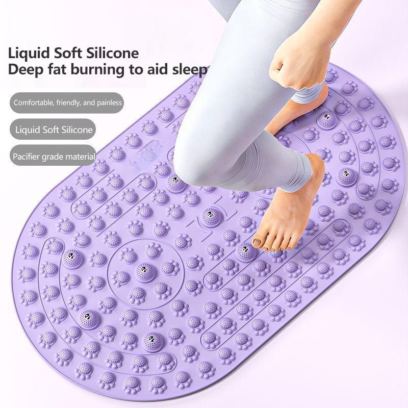 TPE Foot Massage Mat Acupressu - Gripper Foot Walking recension och pris